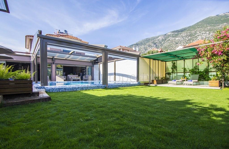 Вилла планировки 3+1 в районе Фетхие - Анталия 