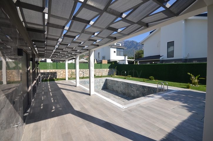 Вилла планировки 3+1 в районе Фетхие - Анталия 