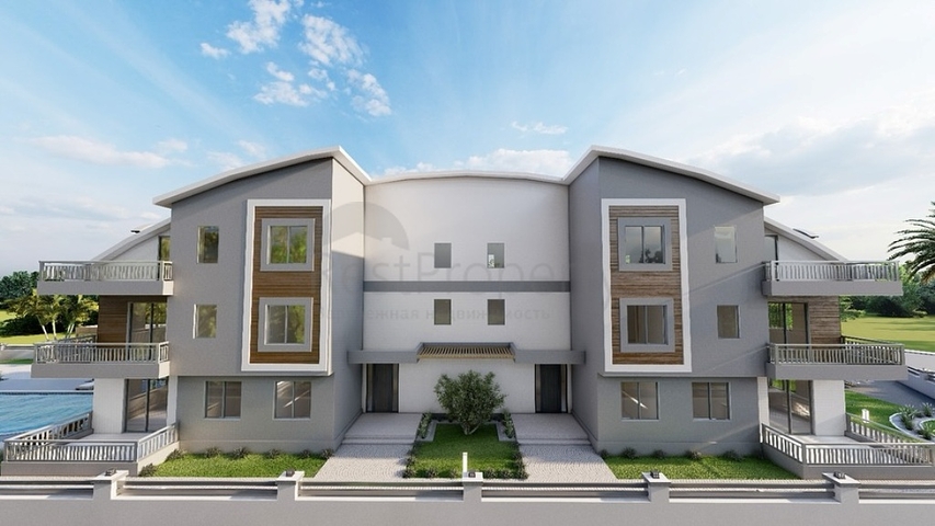 Квартира планировки 3+1 в районе Фетхие - Анталия 