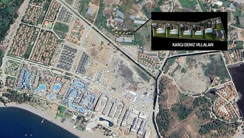 Вилла планировки 3+1 в районе Фетхие - Анталия 