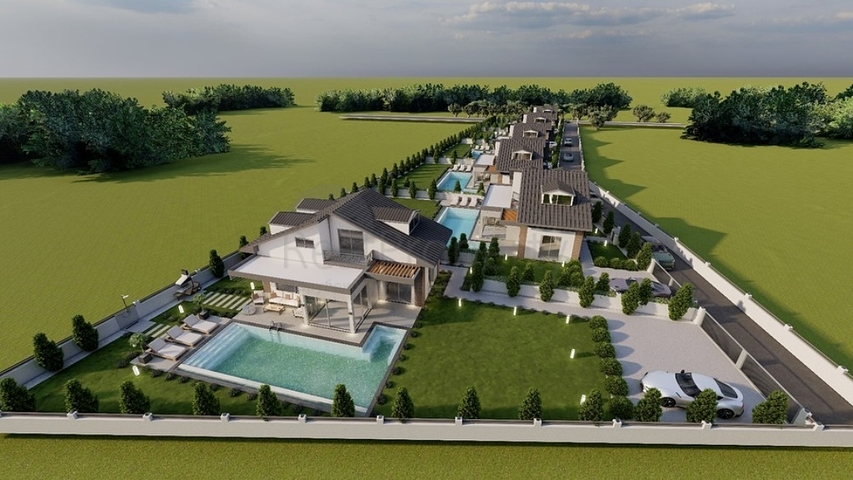 Вилла планировки 3+1 в районе Фетхие - Анталия 