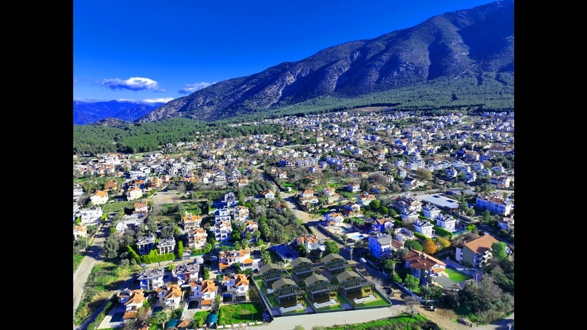 Вилла планировки 4+1 в районе Фетхие - Анталия  Вилла планировки 4+1 в районе Фетхие - Анталия