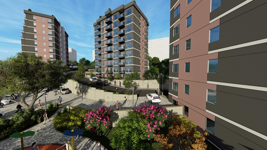 ЖК в центральной части Стамбула: рядом все необходимое для жизни  