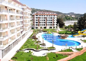 Пентхаус планировкой 3+1 с видом на море в районе Демирташ