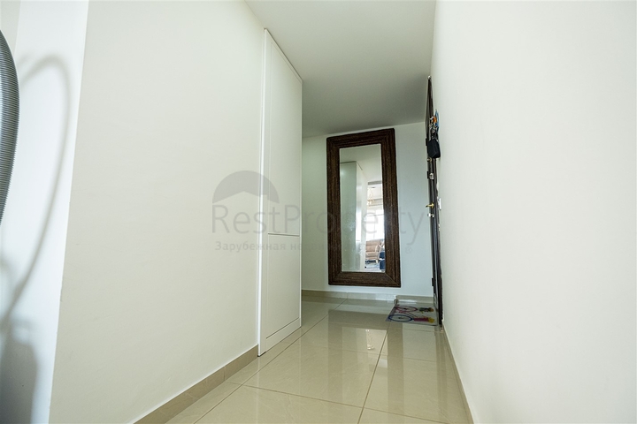 Квартира 2+1 с видом на Средиземное море в Анталии