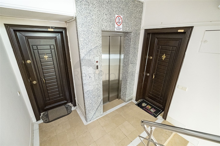 Квартира 2+1 с видом на Средиземное море в Анталии