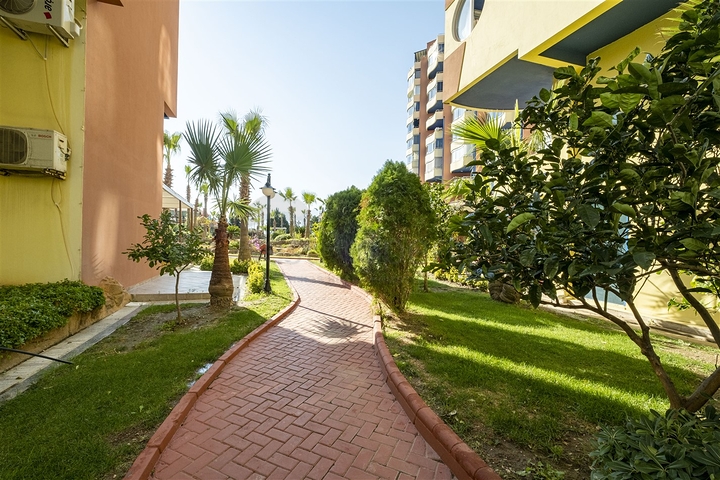 Квартира 2+1 с видом на Средиземное море в Анталии