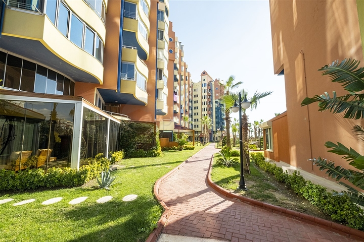 Квартира 2+1 с видом на Средиземное море в Анталии