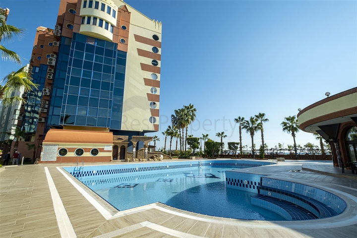 Квартира 2+1 с видом на Средиземное море в Анталии