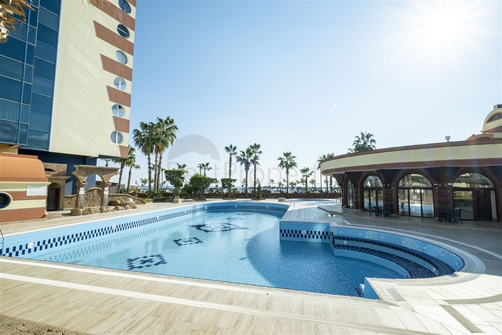 Квартира 2+1 с видом на Средиземное море в Анталии