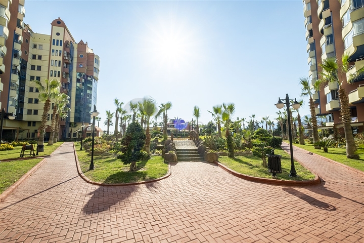 Квартира 2+1 с видом на Средиземное море в Анталии