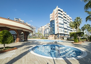 Квартира 2+1 с видом на Средиземное море в Анталии