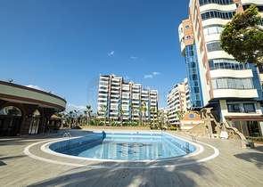 Квартира 2+1 с видом на Средиземное море в Анталии