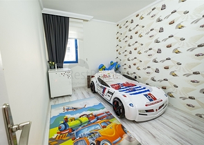 Квартира 2+1 с видом на Средиземное море в Анталии