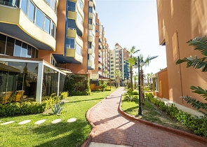 Квартира 2+1 с видом на Средиземное море в Анталии