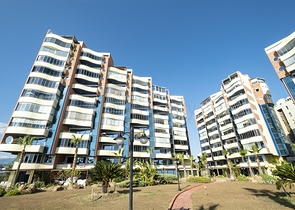 Квартира 2+1 с видом на Средиземное море в Анталии