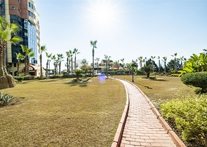 Квартира 2+1 с видом на Средиземное море в Анталии