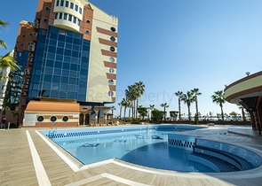 Квартира 2+1 с видом на Средиземное море в Анталии