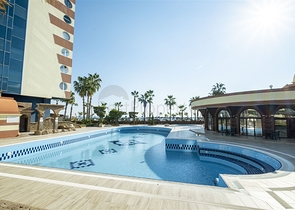 Квартира 2+1 с видом на Средиземное море в Анталии