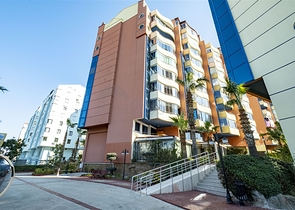 Квартира 2+1 с видом на Средиземное море в Анталии