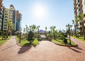 Квартира 2+1 с видом на Средиземное море в Анталии