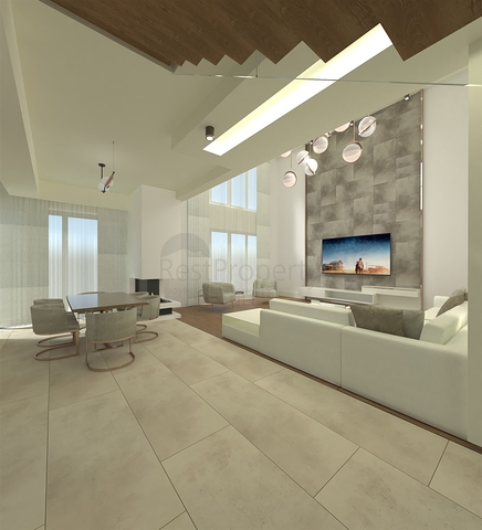 Комфортабельная современная вилла 6+1 в Анталии Дошемеальты