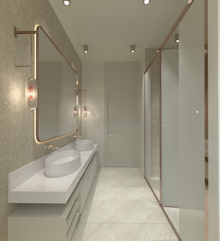 Комфортабельная современная вилла 6+1 в Анталии Дошемеальты