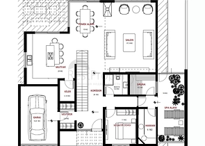 Комфортабельная современная вилла 6+1 в Анталии Дошемеальты