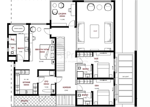 Комфортабельная современная вилла 6+1 в Анталии Дошемеальты