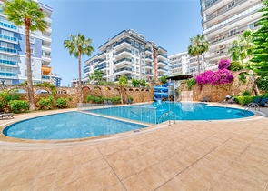 Уютная квартира 1+1 с большим балконом