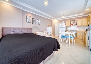 Уютная квартира 1+1 с большим балконом