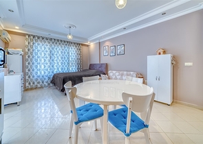 Уютная квартира 1+1 с большим балконом