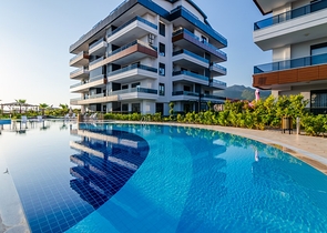 Королевский пентхаус с видом на горный пейзаж