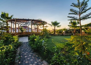 Королевский пентхаус с видом на горный пейзаж