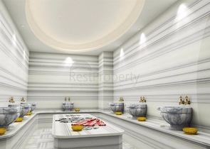 Квартира 1+1 на первой линии в Махмутлар