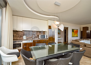 Шикарная квартира с видовыми характеристиками на Аланийское побережье