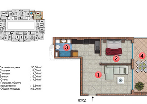 Новый комплекс в Махмутларе от известного застройщика