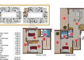 Новый комплекс в Махмутларе от известного застройщика