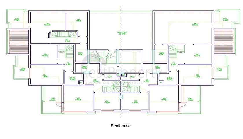 Готовый проект рядом с рекой Боачай в Коньяалты, Анталья