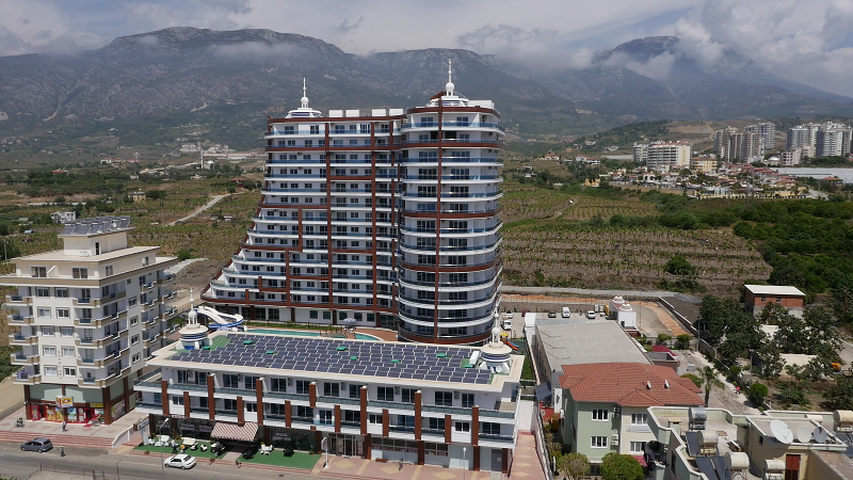 Апартаменты  1+1 в супер-комплексе с видом на море