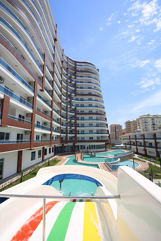 Апартаменты  1+1 в супер-комплексе с видом на море