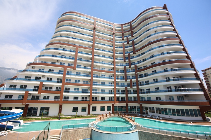 Апартаменты  1+1 в супер-комплексе с видом на море