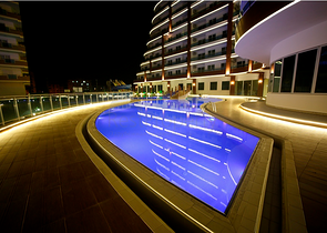 Апартаменты  1+1 в супер-комплексе с видом на море