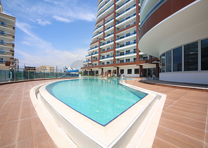 Апартаменты  1+1 в супер-комплексе с видом на море