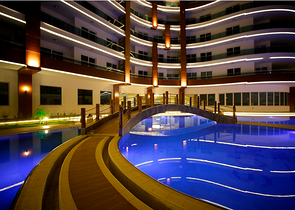 Апартаменты  1+1 в супер-комплексе с видом на море