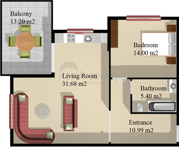 Апартаменты и пентхауcы с шикарным видом на море в Обе
