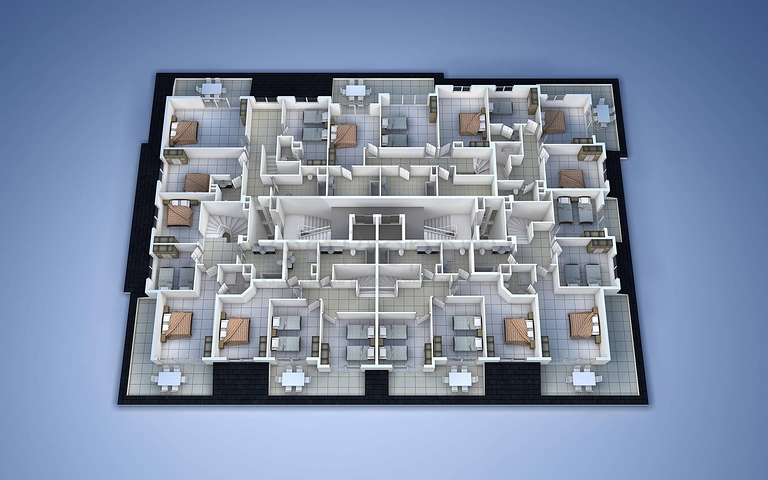 Апартаменты и пентхауcы с шикарным видом на море в Обе