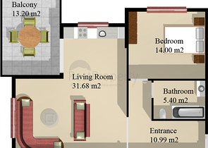 Апартаменты и пентхауcы с шикарным видом на море в Обе