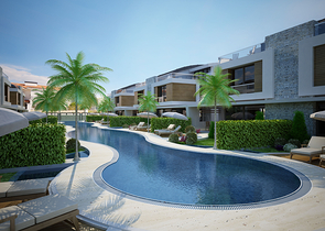 Готовые триплекс виллы в Анталии в районе Коньяалты