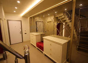 Готовые триплекс виллы в Анталии в районе Коньяалты